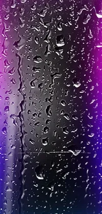 Purple Black Liquid Live Wallpaper