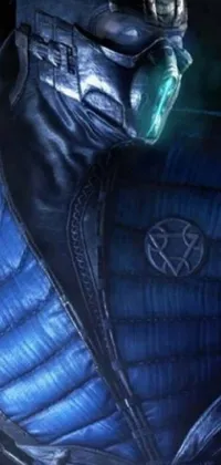 This phone live wallpaper showcases a Mercenary in a Fan Kuan inspired costume