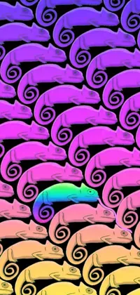 Purple Botany Organism Live Wallpaper