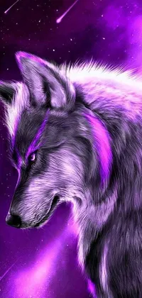 Purple Carnivore Violet Live Wallpaper