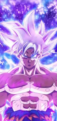 Experience the electrifying power of the popular Dragon Ball anime series with this stunning live wallpaper