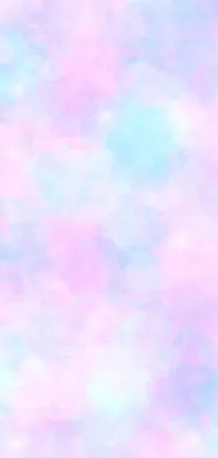 Purple Cloud Pink Live Wallpaper