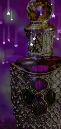 Purple Drinkware Perfume Live Wallpaper