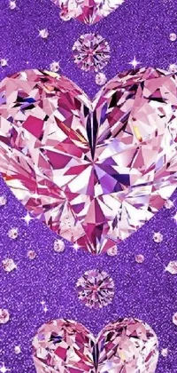 Purple Flower Petal Live Wallpaper