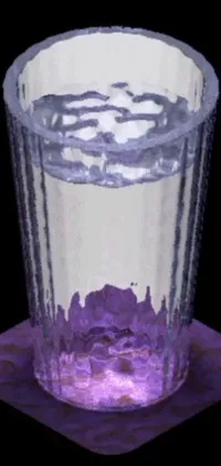 Purple Fluid Liquid Live Wallpaper