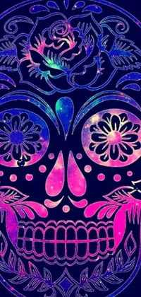 Purple Light Art Live Wallpaper