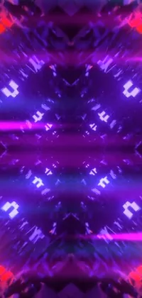 Purple Light Azure Live Wallpaper