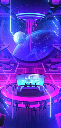 This incredible live wallpaper transports you to a futuristic world brimming with eye-catching cyberpunk art and stunning sci-fi elements