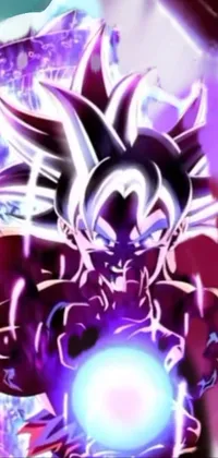 This Super Saiyan Goku Phone Live Wallpaper is a must-have for anime enthusiasts