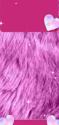 Purple Light Textile Live Wallpaper