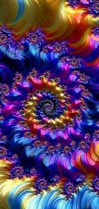 Add psychedelia to your phone's display with this mesmerizing live wallpaper
