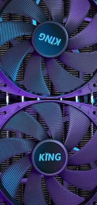 Showcase your love for technology with this mesmerizing close up of a computer motherboard in a stunning blue and purple vapor design