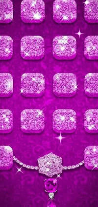 Purple Lighting Pink Live Wallpaper