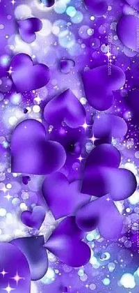 Purple Liquid Azure Live Wallpaper