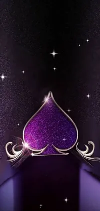 Purple Liquid Violet Live Wallpaper