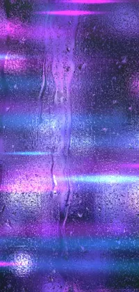 Purple Liquid Water Live Wallpaper