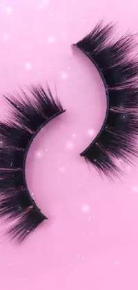 Purple Magenta Eyebrow Live Wallpaper