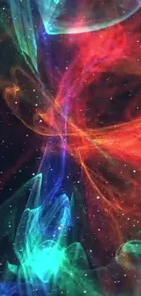 Purple Nebula Astronomical Object Live Wallpaper