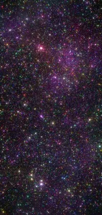 Purple Nebula Galaxy Live Wallpaper
