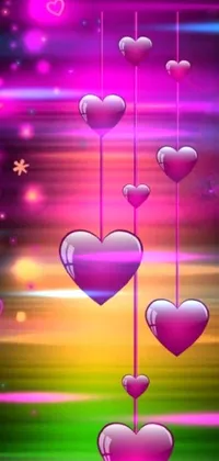 Purple Pink Violet Live Wallpaper