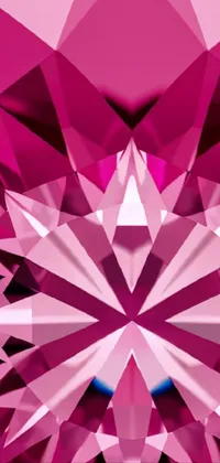 Purple Rectangle Triangle Live Wallpaper