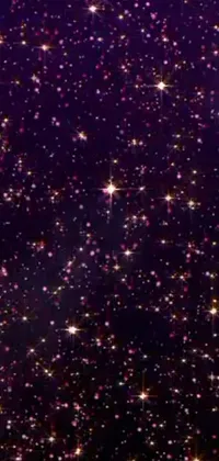Purple Sky Astronomical Object Live Wallpaper