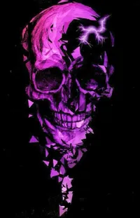 Purple Sleeve Organism Live Wallpaper