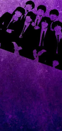 Purple Sleeve Violet Live Wallpaper