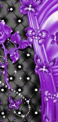 Purple Textile Violet Live Wallpaper