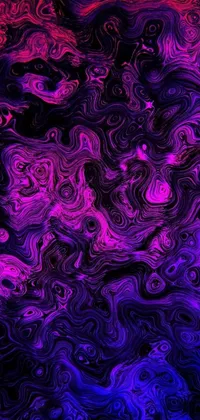 Purple Violet Abstract Live Wallpaper