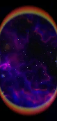 Purple Violet Abstract Live Wallpaper