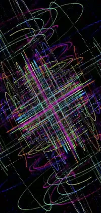 Purple Violet Art Live Wallpaper