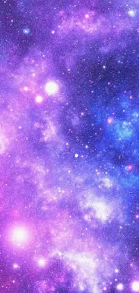Purple Violet Astronomy Live Wallpaper