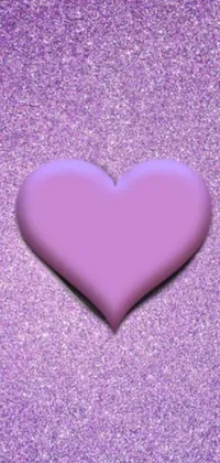 Experience true love with this pink heart live wallpaper