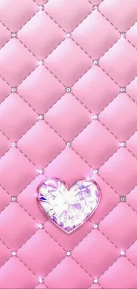 Add a touch of luxury and elegance to your phone by downloading this pink live wallpaper
