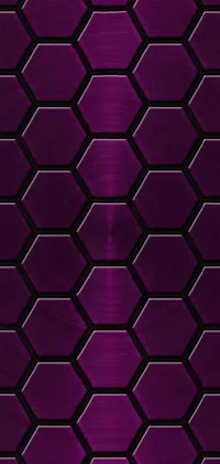 Purple Violet Symmetry Live Wallpaper