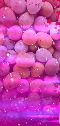 Purple Water Pink Live Wallpaper