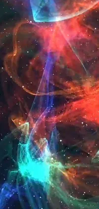 Purple World Nebula Live Wallpaper