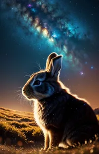 Rabbit Atmosphere Sky Live Wallpaper