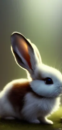 Rabbit Ear Fawn Live Wallpaper