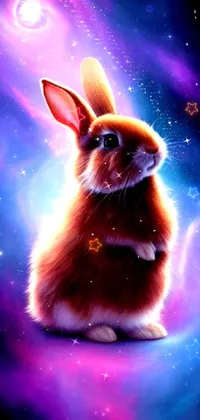Rabbit Light Organism Live Wallpaper