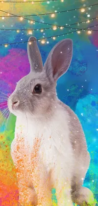 Rabbit Organism Paint Live Wallpaper