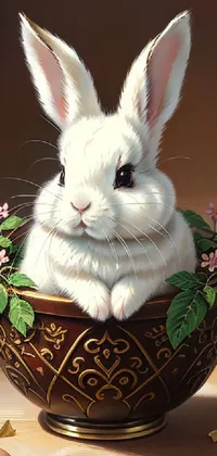 Rabbit Rabbits And Hares Fawn Live Wallpaper