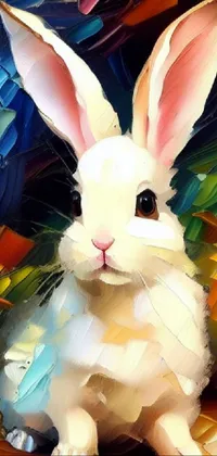 Rabbit Rabbits And Hares Organism Live Wallpaper