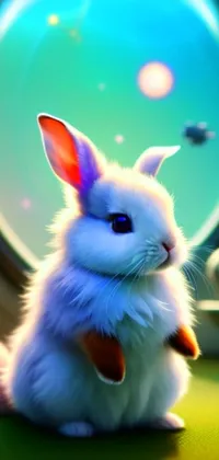 Rabbit Toy Ear Live Wallpaper