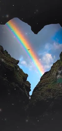 Rainbow Atmosphere Cloud Live Wallpaper