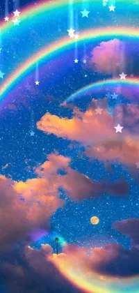 Rainbow Atmosphere Sky Live Wallpaper