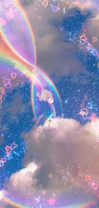 Rainbow Atmosphere Sky Live Wallpaper