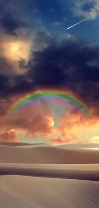 Rainbow Cloud Sky Live Wallpaper