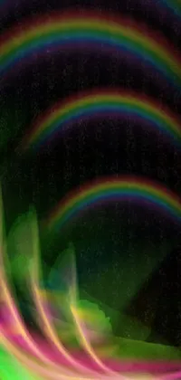 Rainbow Laser Compact Disk Live Wallpaper